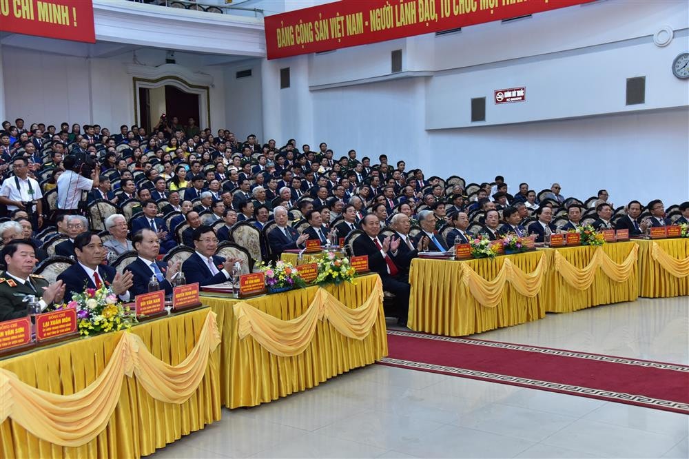 Lãnh đạo Đảng, Nhà nước và các đại biểu dự Đại hội Ảnh Lâm Hiển Lãnh đạo Đảng, Nhà nước và các đại biểu dự Đại hội