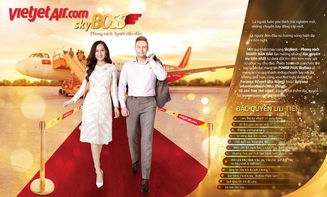 Tận hưởng cùng các chuyến bay của Vietjet