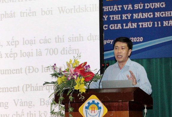 Chuyên gia Tô Huỳnh Thiên Trường, nghề Lắp cáp mạng thông tin phát biểu