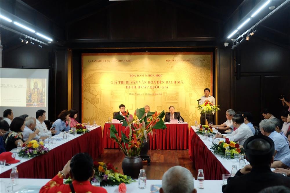 Tọa đàm được tổ chức nhằm làm rõ các giá trị của đền Bạch Mã Ảnh: Ng. Phương Tọa đàm được tổ chức nhằm làm rõ các giá trị của đền Bạch Mã