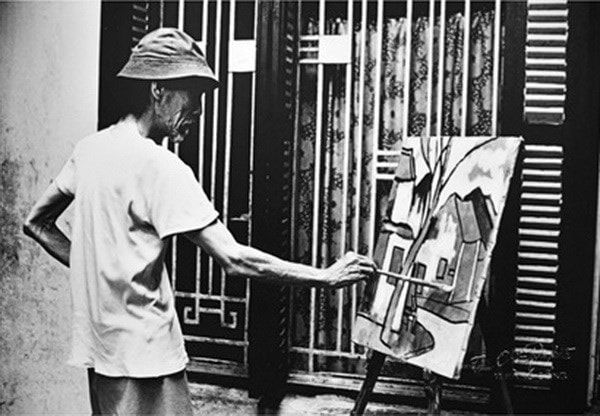 Một khoảnh khắc thường nhật của họa sỹ Bùi Xuân Phái