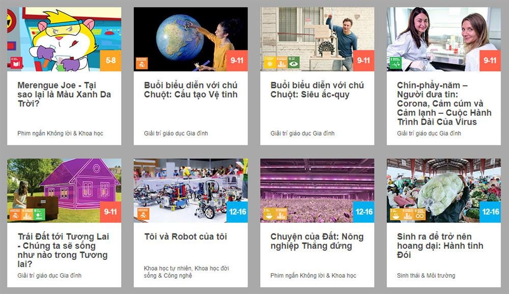 Các phim tập trung vào những vấn đề nóng hổi toàn cầu