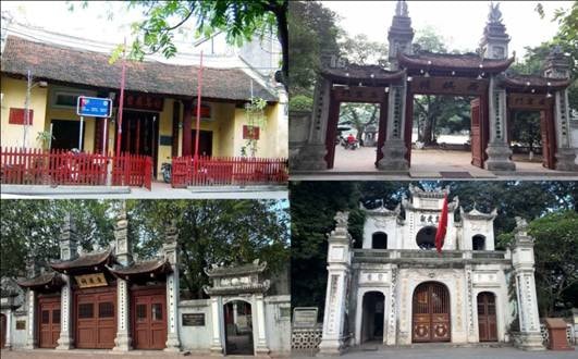 Thăng Long tứ trấn là khái niệm xuất hiện trong dân gian để chỉ về bốn ngôi đền thiêng trấn giữ các hướng Đông Tây Nam Bắc của thành Thăng Long