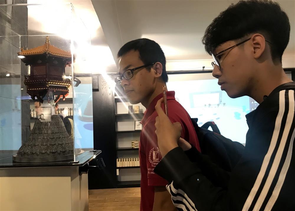 Dự án giúp các bạn trẻ quan tâm nhiều hơn tới di sản - Ảnh: Ng. Phương