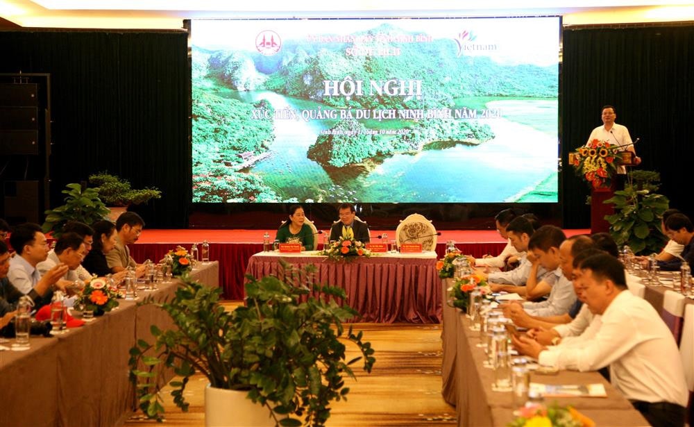 Hội nghị “Xúc tiến, quảng bá du lịch Ninh Bình năm 2020” sáng 11.10 tại Ninh Bình