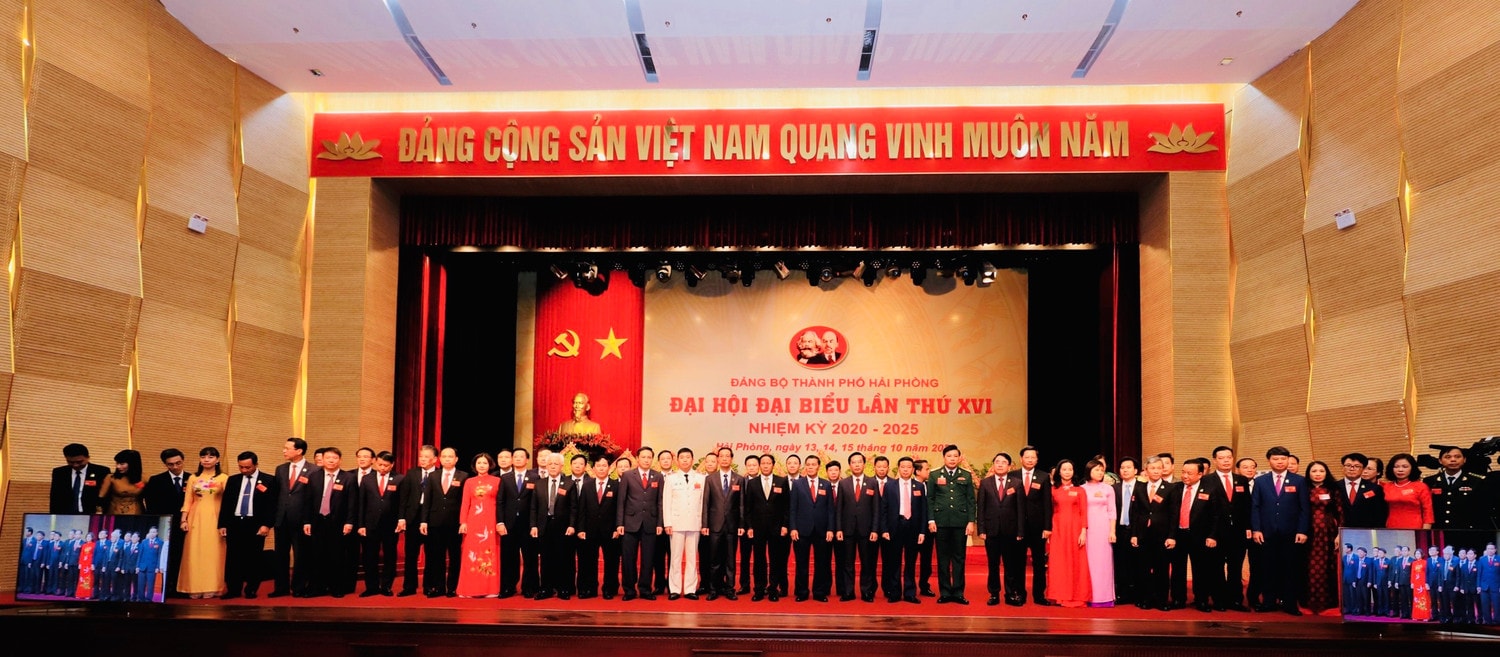 Ban Chấp hành Đảng bộ thành phố Hải Phòng Khóa XVI, nhiệm kỳ 2020 - 2025 Ban Chấp hành Đảng bộ thành phố Hải Phòng Khóa XVI, nhiệm kỳ 2020 - 2025