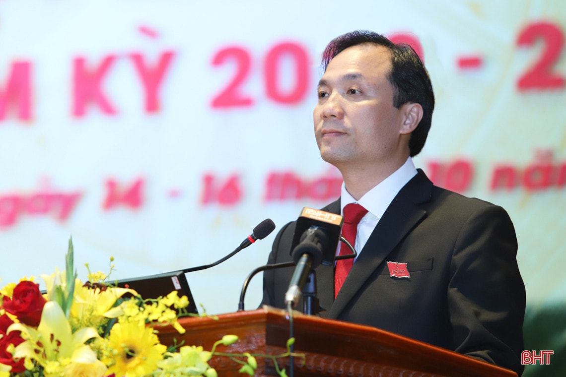 Bí thư Tỉnh ủy Hà Tĩnh Hoàng Trung Dũng