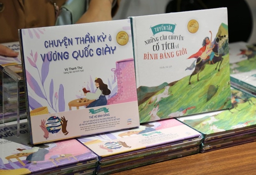 Bộ sách "Thế hệ bình đẳng - Những câu chuyện cổ tích thời hiện đại" truyền thông điệp về bình đẳng giới tới độc giả nhỏ tuổi
