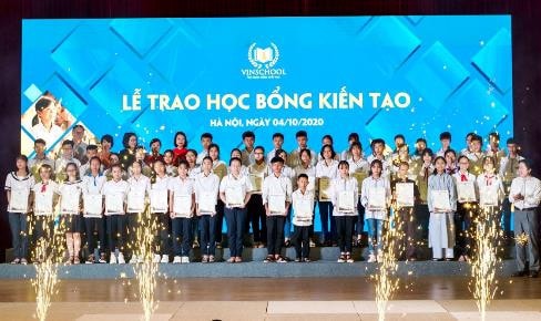 68 học sinh xuất sắc được lựa chọn vinh dự tham gia Lễ trao Học bổng Kiến tạo tại Vinschool