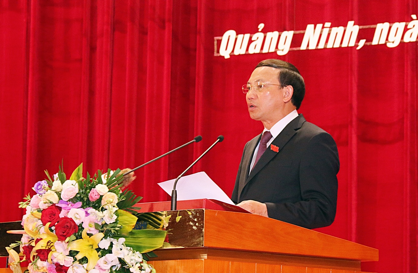 Bí thư Tỉnh ủy, Chủ tịch HĐND tỉnh Nguyễn Xuân Ký phát biểu khai mạc Kỳ họp Ảnh: Mạnh Tuân Bí thư Tỉnh ủy, Chủ tịch HĐND tỉnh Nguyễn Xuân Ký phát biểu khai mạc Kỳ họp Ảnh: Mạnh Tuân