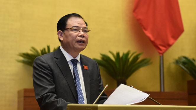 Bộ trưởng Bộ Nông nghiệp và Phát triển Nông thôn Nguyễn Xuân Cường Ảnh: Quang Khánh
