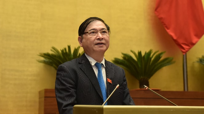 Chủ nhiệm Ủy ban Khoa học, Công nghệ và Môi trường Phan Xuân Dũng Ảnh: Quang Khánh