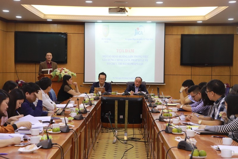 Tọa đàm Một số định hướng lớn trong việc xây dựng chính sách, pháp luật về tổ chức thi hành pháp luật