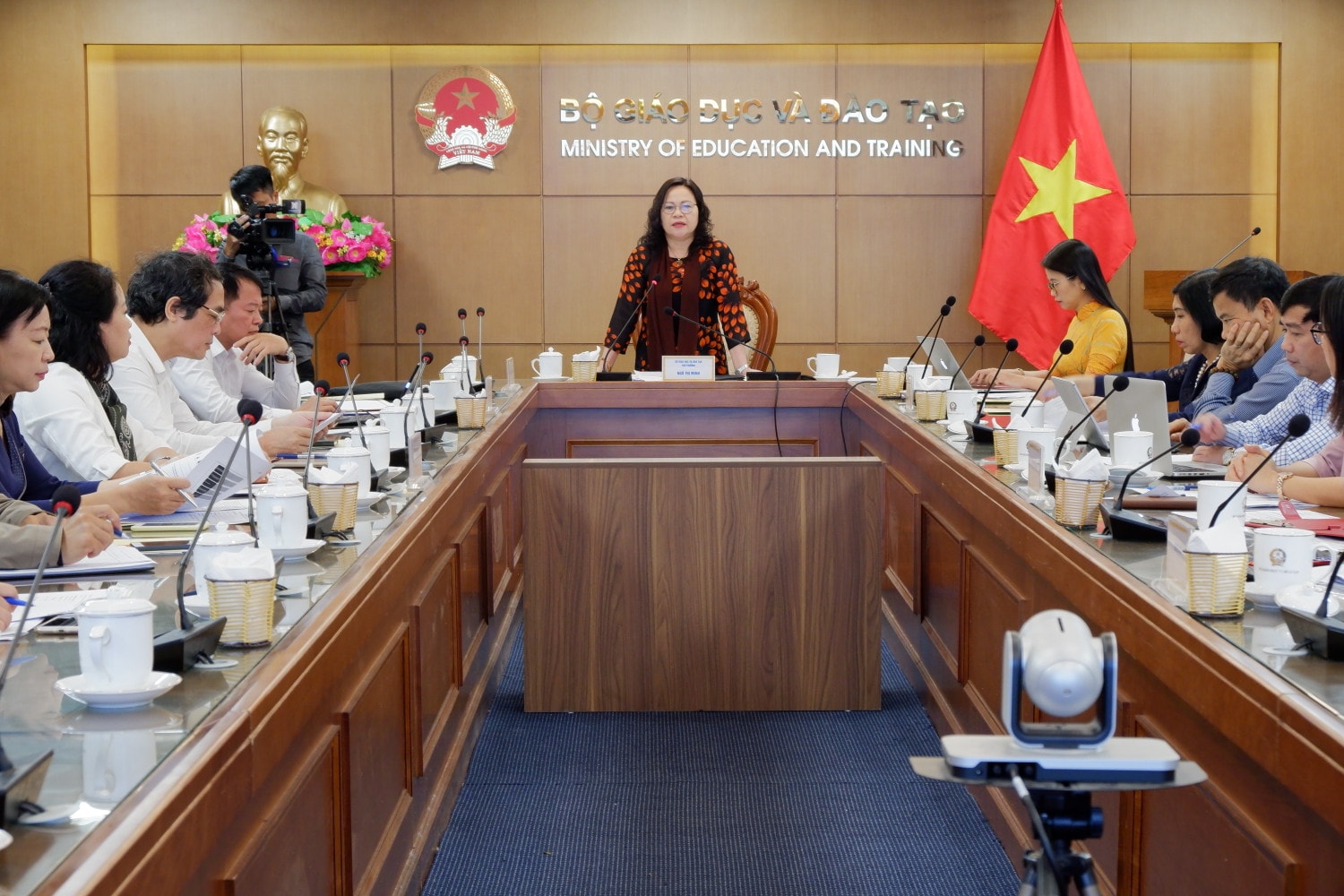 Thứ trưởng Bộ Giáo dục và Đào tạo Ngô Thị Minh khẳng định, phổ cập GDMN cho trẻ em 5 tuổi thể hiện sự quan tâm đặc biệt của Đảng và Nhà nước đối với thế hệ tương lai của đất nước Thứ trưởng Bộ Giáo dục và Đào tạo Ngô Thị Minh khẳng định, phổ cập GDMN cho trẻ em 5 tuổi thể hiện sự quan tâm đặc biệt của Đảng và Nhà nước đối với thế hệ tương lai của đất nước