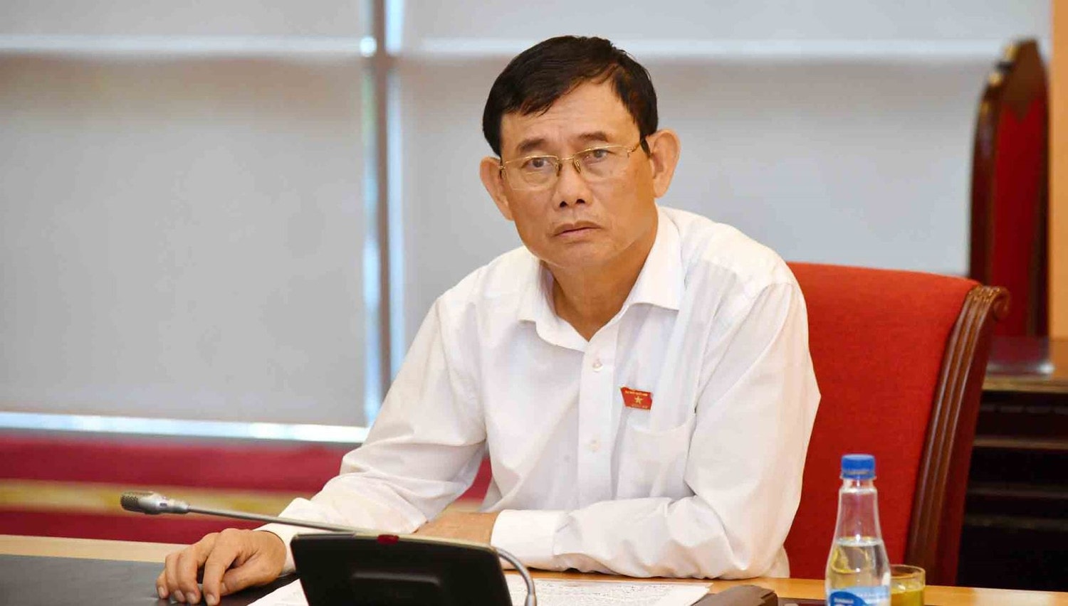 Phó Trưởng Đoàn chuyên trách Đoàn đại biểu Quốc hội tỉnh Quảng Bình Nguyễn Ngọc Phương chia sẻ tại tọa đàm