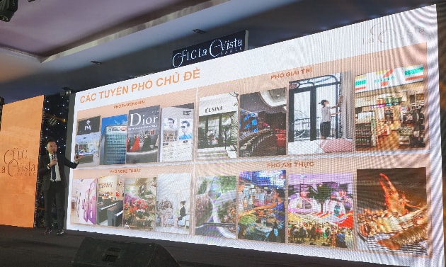Lễ giới thiệu 4 phân khu rực rỡ, sầm uất