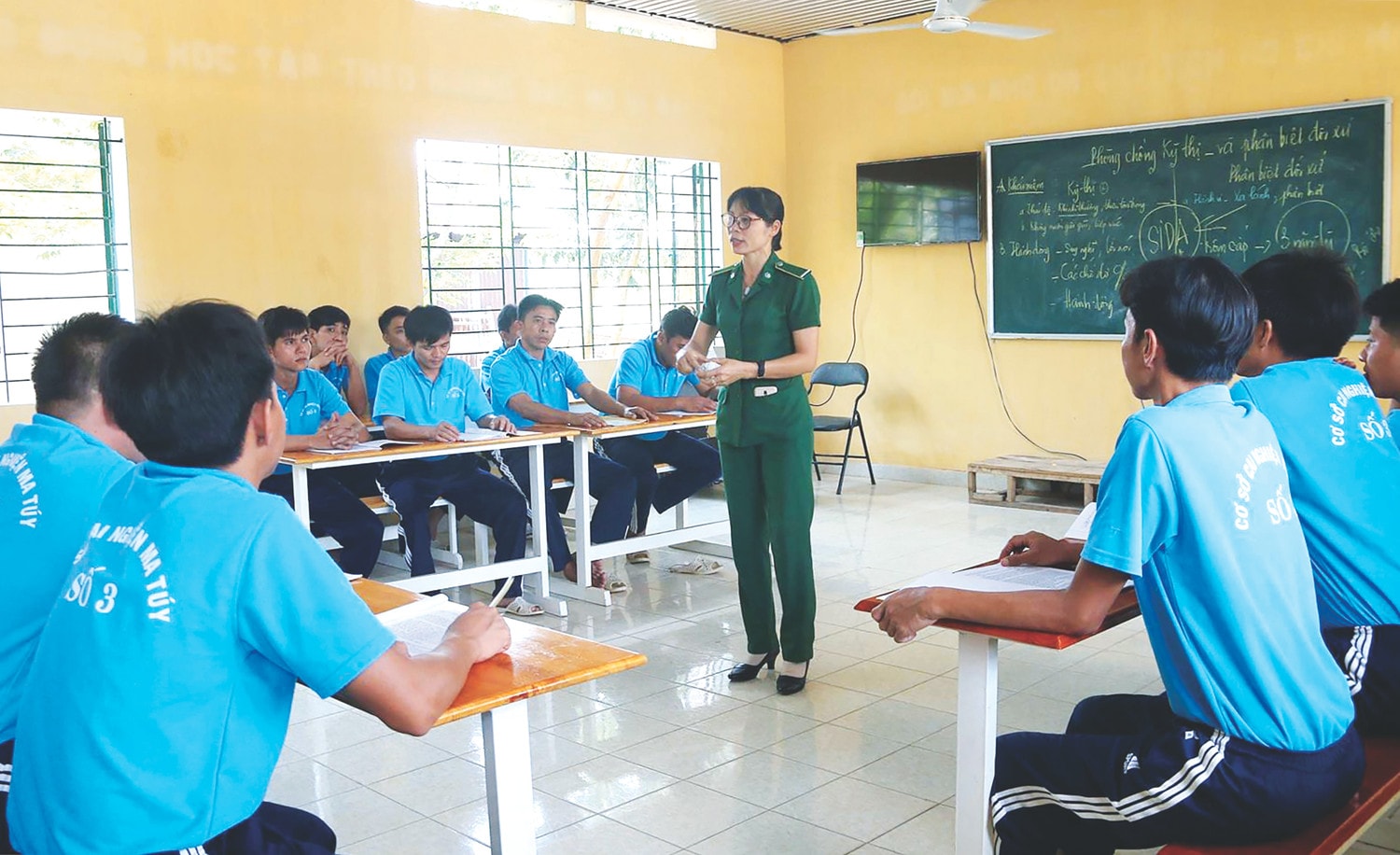 Chăm sóc, giáo dục, tạo niềm tin cho học viên Cơ sở cai nghiện ma túy số 3 trực thuộc lực lượng Thanh niên xung phong TP Hồ Chí Minh