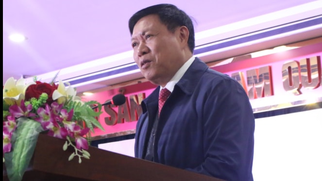 Thứ trưởng Bộ Y tế Đỗ Xuân Tuyên phát biểu tại Diễn đàn