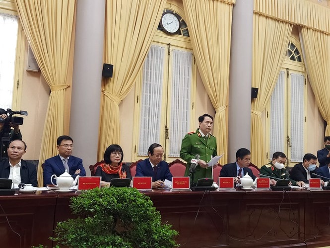 	Thiếu tướng, Thứ trưởng Bộ Công an Lê Quốc Hùng Ảnh: Hoàng Ngọc