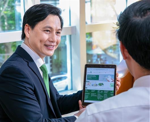 Trong 2 ngày 14 và 15.12, cổ phiếu VCB của Vietcombank trở thành cổ phiếu có mức vốn hóa đứng đầu thị trường chứng khoán Việt Nam