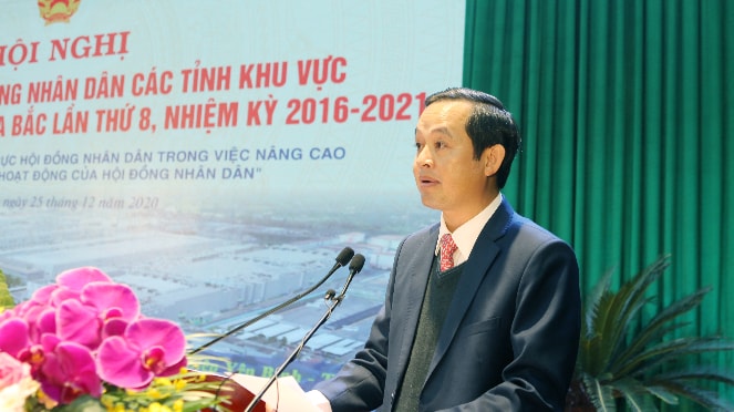 Phó Bí thư Thường trực Tỉnh ủy, Chủ tịch Hội đồng nhân dân tỉnh Thái Nguyên Phạm Hoàng Sơn 