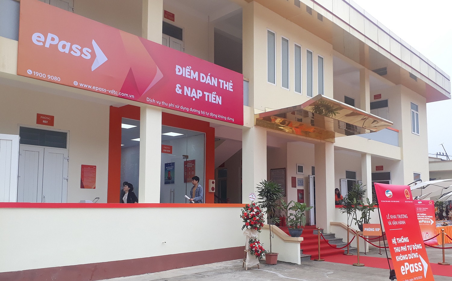 Điểm dán thẻ và nạp tiền ePass