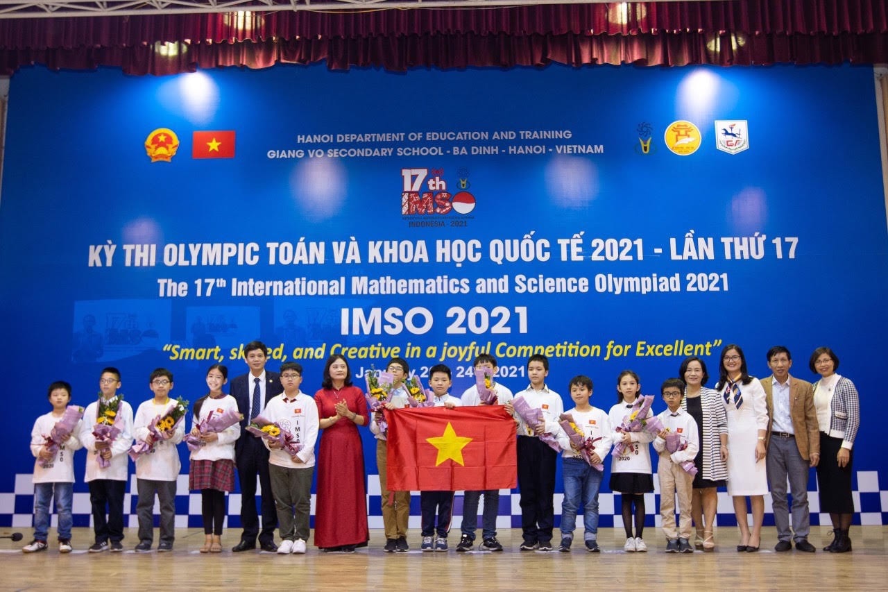 Năm 2021, đội tuyển Việt Nam dự thi IMSO gồm 24 thí sinh, tất cả đều là học sinh lớp 6 của Hà Nội