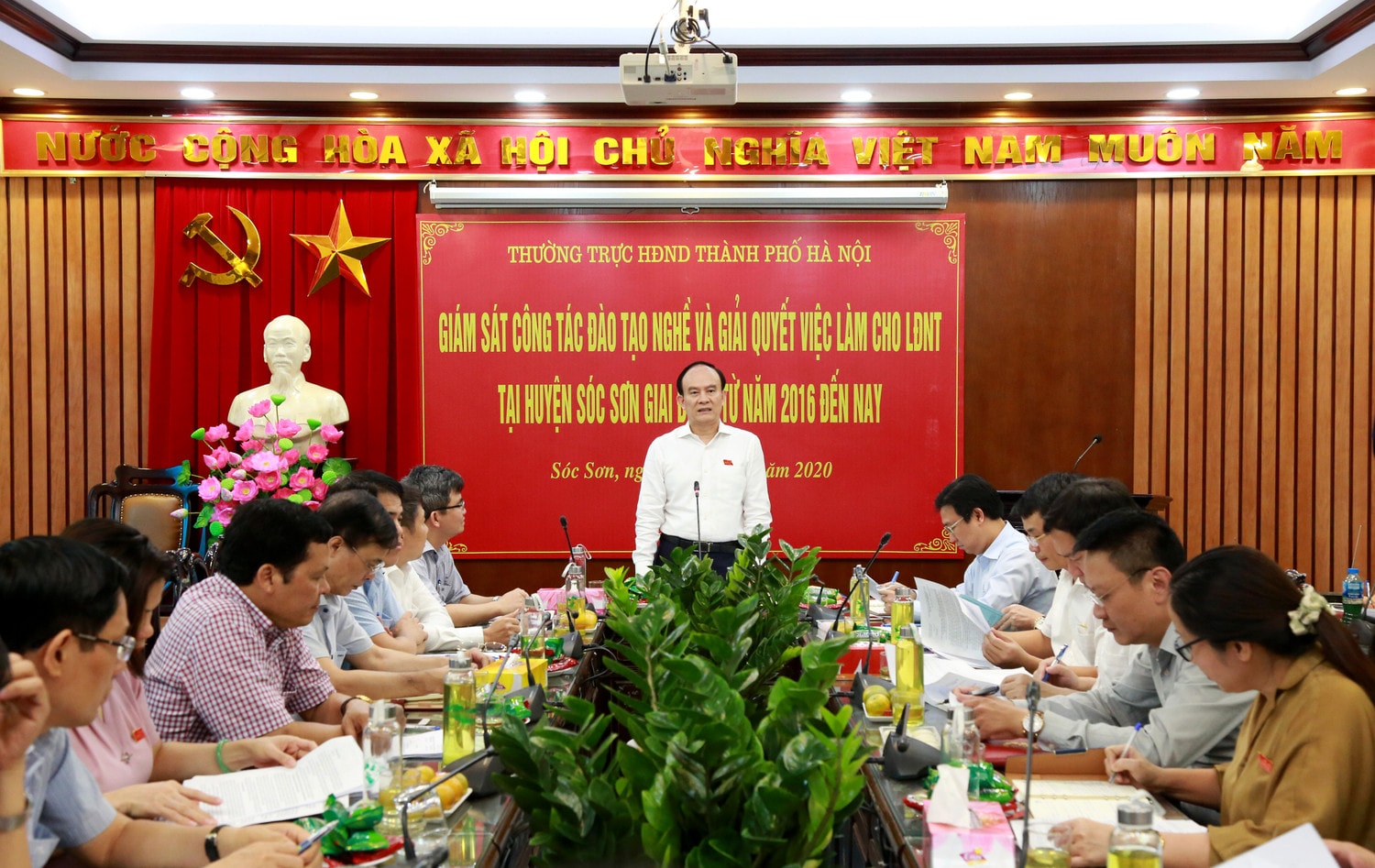 Trong năm 2021, HĐND các cấp thành phố Hà Nội sẽ tập trung đẩy mạnh hoạt động giám sát chuyên đề theo hướng "trọng tâm, trọng điểm". Ảnh: P.Long