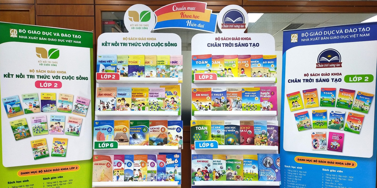 Nhà xuất bản Giáo dục Việt Nam đã tổ chức giới thiệu sách giáo khoa mới tới 58 tỉnh, thành