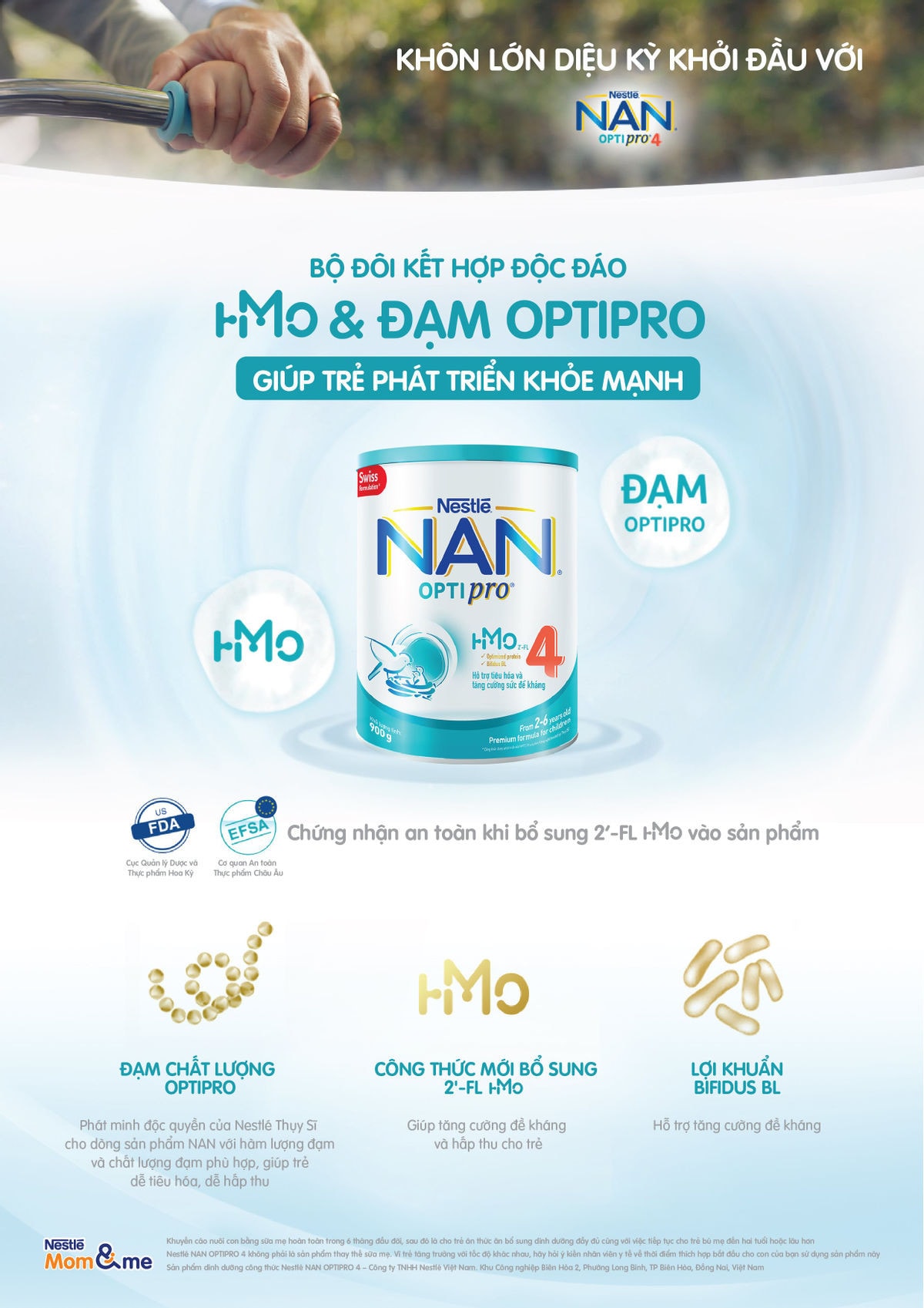 Nhãn hàng Nestlé NAN khởi động chương trình “Khoảnh khắc khôn lớn diệu kỳ của con”