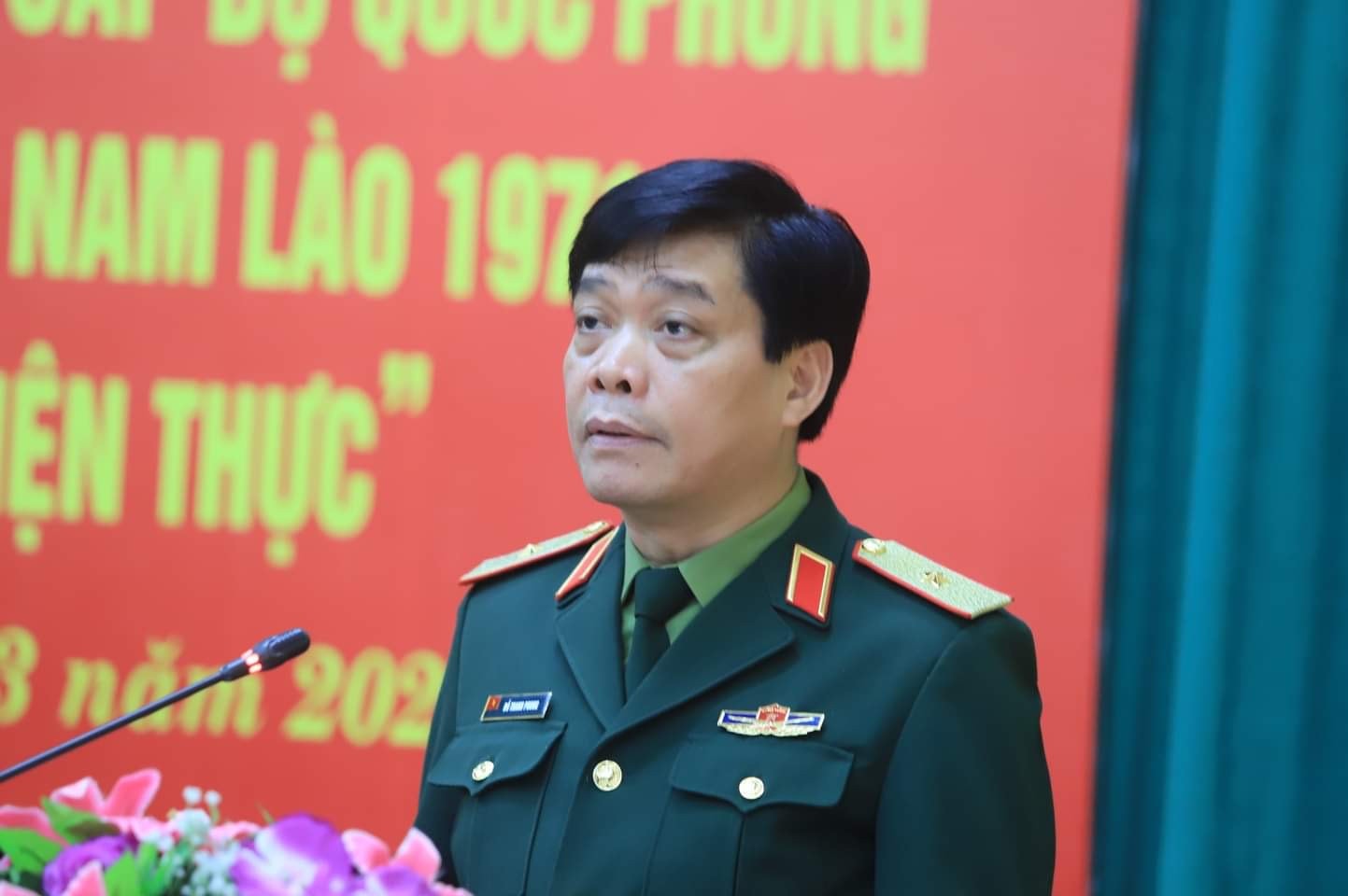 Thiếu tướng Đỗ Thanh Phong, Phó Cục trưởng Cục Tuyên huấn, Tổng Cục Chính trị Quân đội nhân dân Việt Nam Ảnh: NT Thiếu tướng