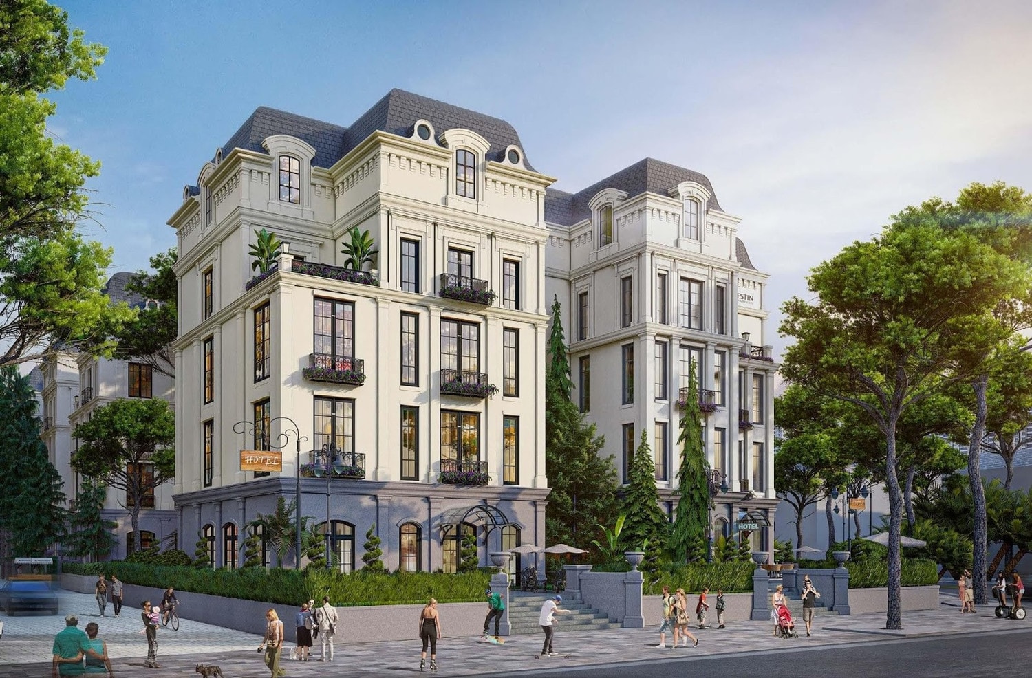 Sunshine Crystal River mang lối kiến trúc Baroque phóng khoáng và đầy mê hoặc