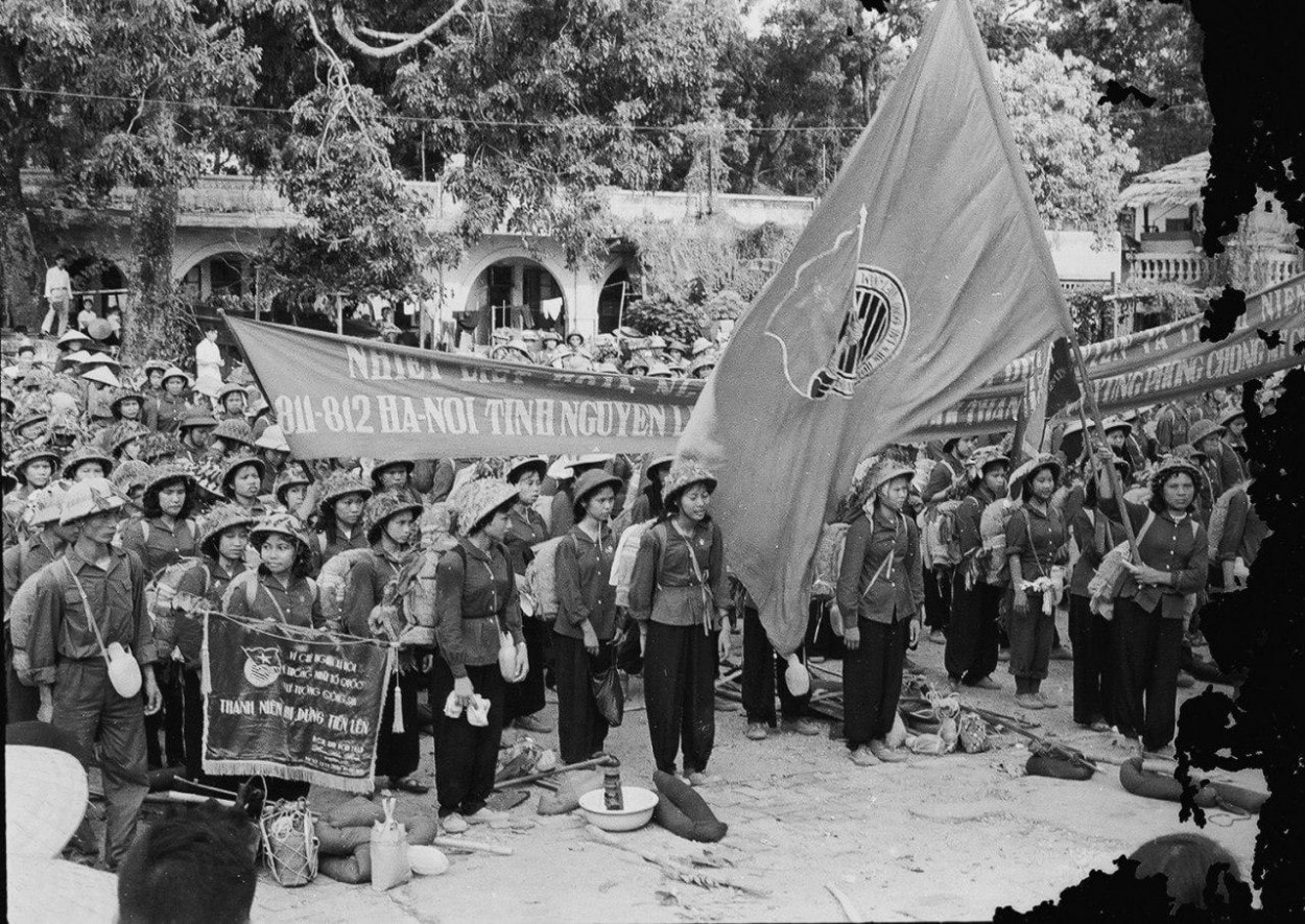 Từ Hà Nội, phong trào “Ba sẵn sàng” nhanh chóng lan rộng ra cả nước và trở thành cao trào cách mạng của tuổi trẻ Việt Nam - Ảnh tư liệu