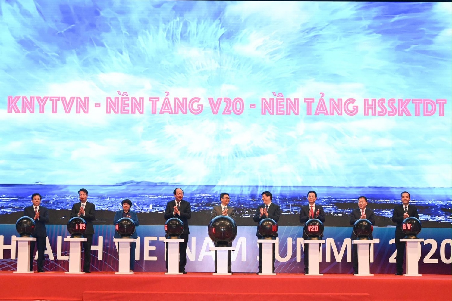 Kết nối KNYTVN - Nền tảng V20 - Nền tảng HSSK 