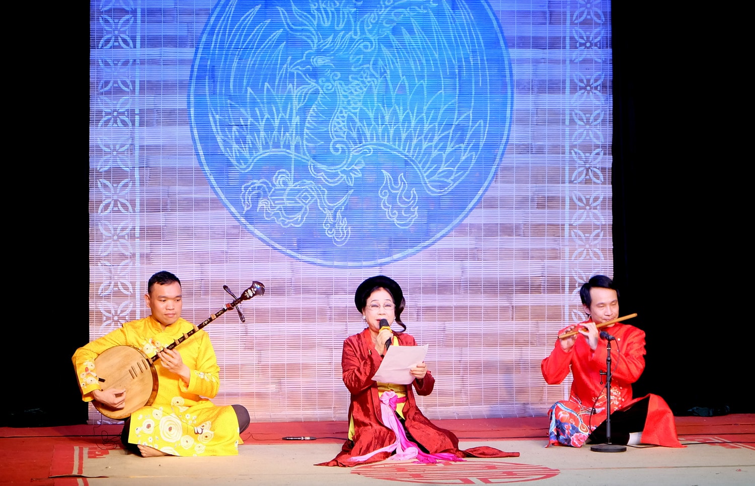NSND Thanh Hoài biểu diễn lẩy Kiều tại buổi ra mắt dự án NSND Thanh Hoài biểu diễn lẩy Kiều tại buổi ra mắt dự án