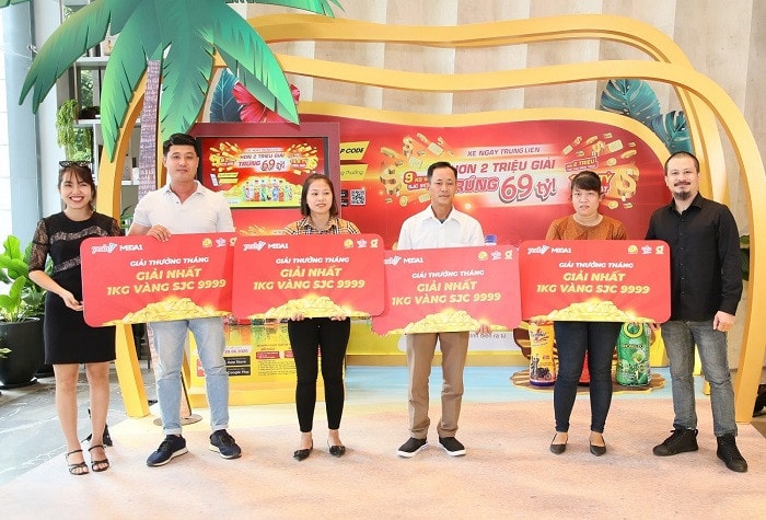 Năm 2020, Tân Hiệp Phát cũng tung ra chương trình khuyến mãi có tổng giá trị giải thưởng lên đến 69 tỷ đồng