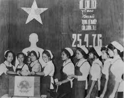 Bầu cử thống nhất đất nước 1976 Ảnh: TL