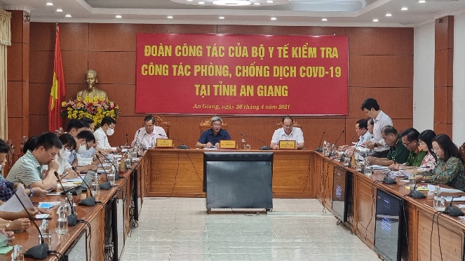 Toàn cảnh buổi làm việc