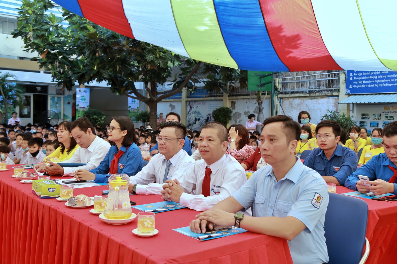 Quang ảnh Lễ phát động Chương trình “Vì mái trường xanh” Quang ảnh Lễ phát động Chương trình “Vì mái trường xanh”