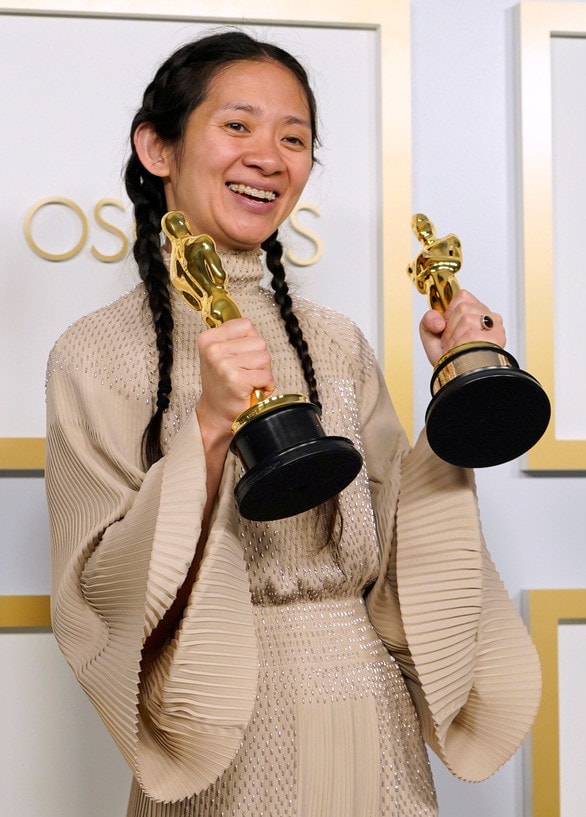 Chloé Zhao - Đạo diễn xuấtsắc nhất tại Oscar 2021 Ảnh: Reuters