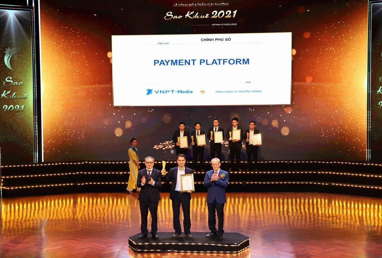 Payment Platform nhận Giải thưởng cho lĩnh vực Chính phủ số