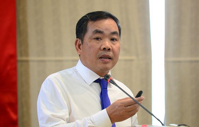 Phó Chủ tịch Hội Nước sạch và Môi trường Việt Nam, Chủ tịch HĐQT Công ty Cổ phần Halcom Việt Nam Nguyễn Quang Huân chia sẻ về thực trạng chung của ngành nước Việt Nam tại Toạ đàm "Xã hội hóa đầu tư ngành nước: Cơ hội và thách thức"