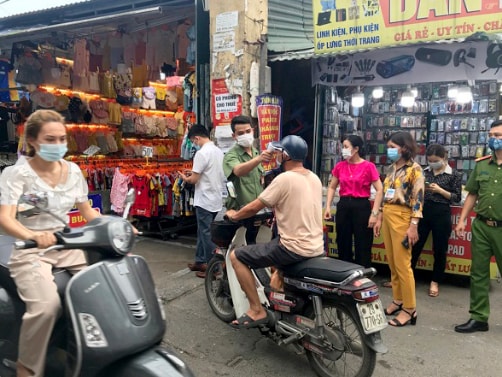 Công tác phòng chống dịch Covid-19 trên địa bàn quận Nam Từ Liêm được thực hiện nghiêm túc, bài bản