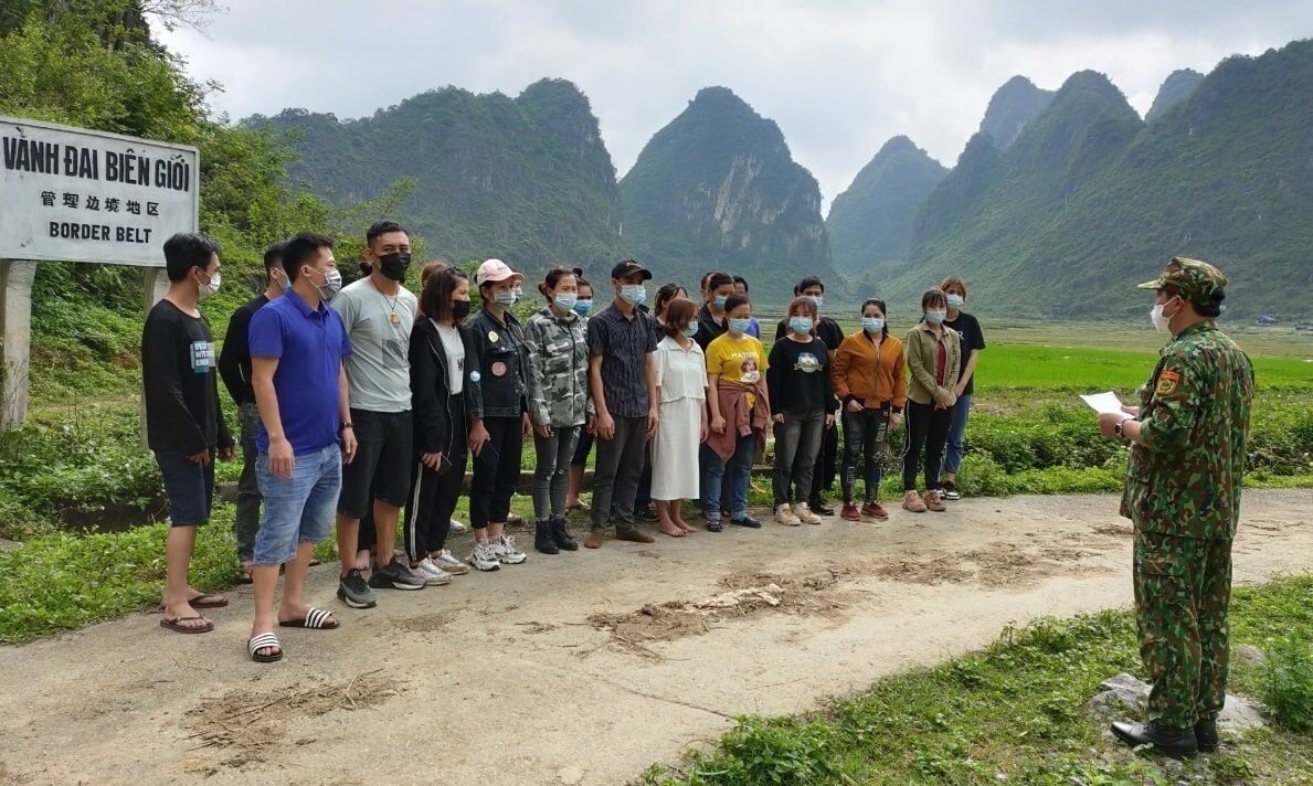 Người nhập cảnh trái phép bị bắt giữ