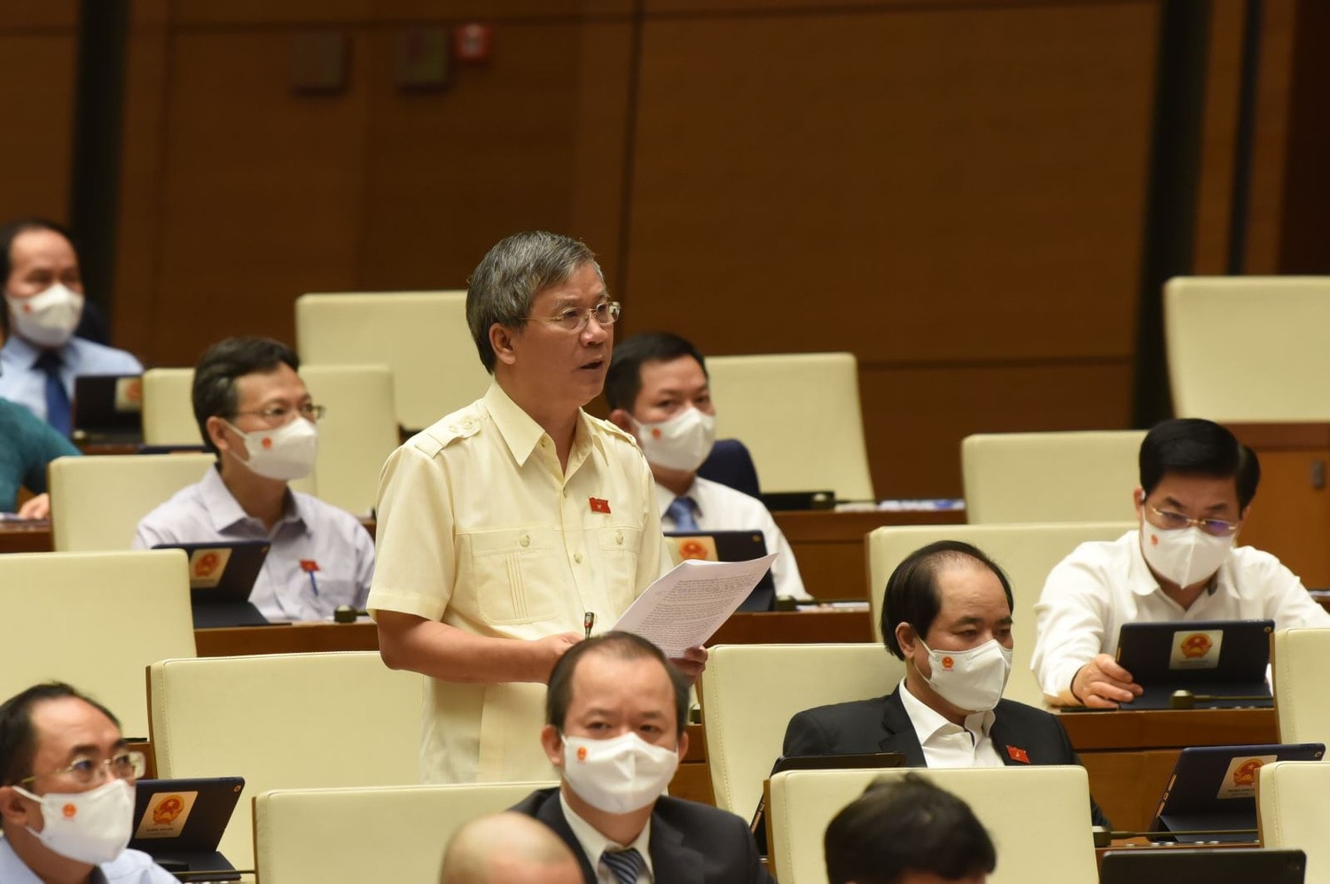 ĐBQH Nguyễn Anh Trí (Hà Nội) phát biểu Ảnh: Quang Khánh ĐBQH Nguyễn Anh Trí (Hà Nội) phát biểu Ảnh: Quang Khánh