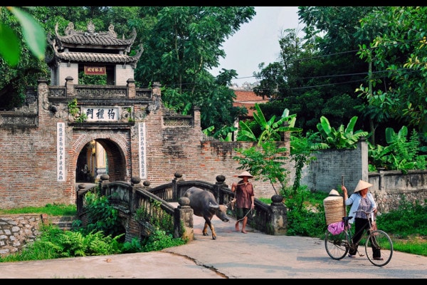 Bảo tồn di sản làng Việt Ảnh: Langvietonline.vn