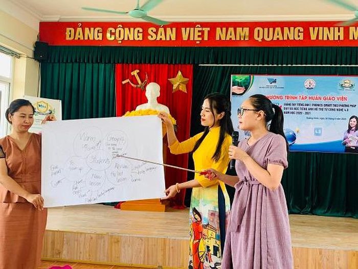 Năng lực của đội ngũ giáo viên trực tiếp đứng lớp luôn giữ vai trò chủ đạo, quyết định thành bại của chương trình giáo dục phổ thông mới. Ảnh: Sở GD-ĐT Quảng Ninh