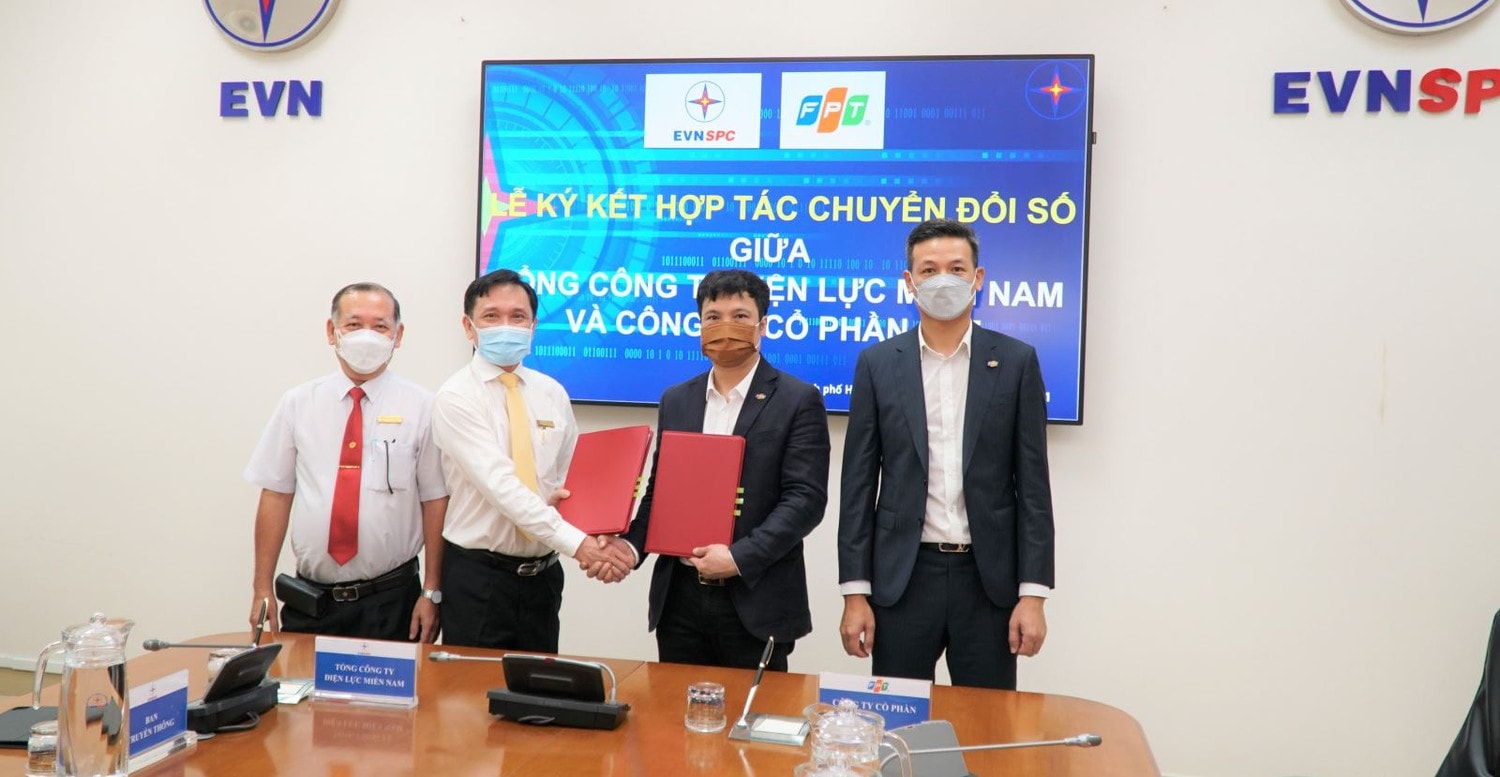 EVNSPC ký kết hợp tác với Tập đoàn FPT về chuyển đổi số ký kết hợp tác với Tập đoàn FPT về chuyển đổi số
