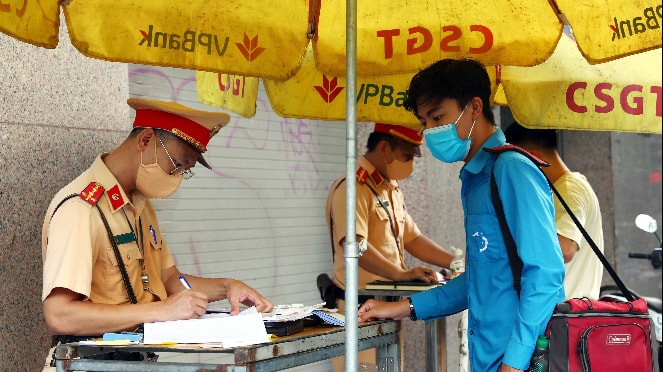 Xử phạt tại chỗ các trường hợp vi phạm