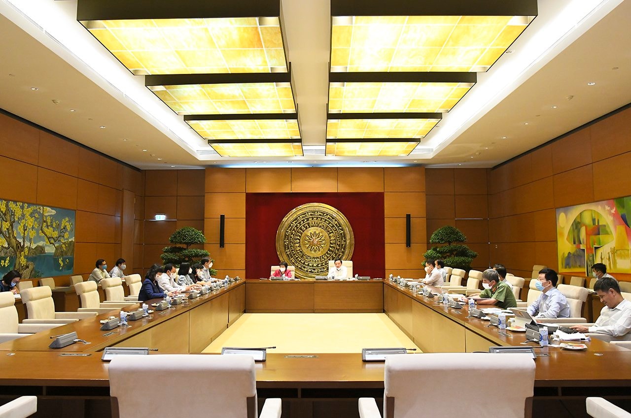 Toàn cảnh Phiên họp chuyên đề Ảnh: Trung Thành